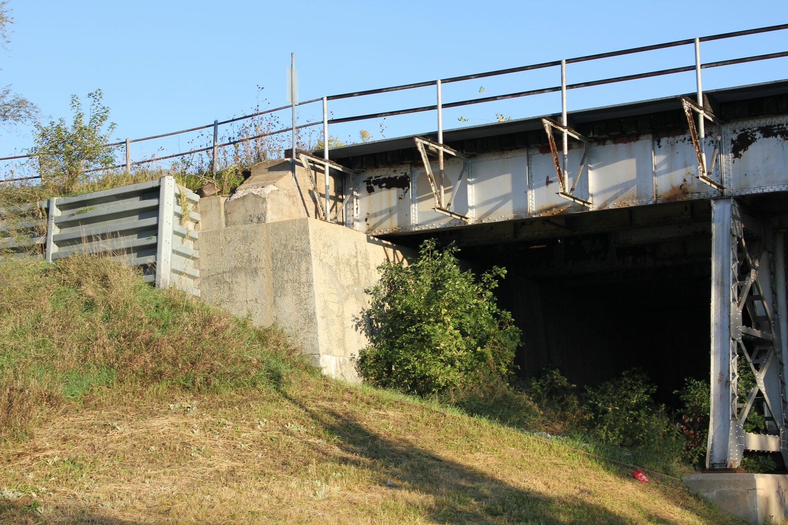 West abutment